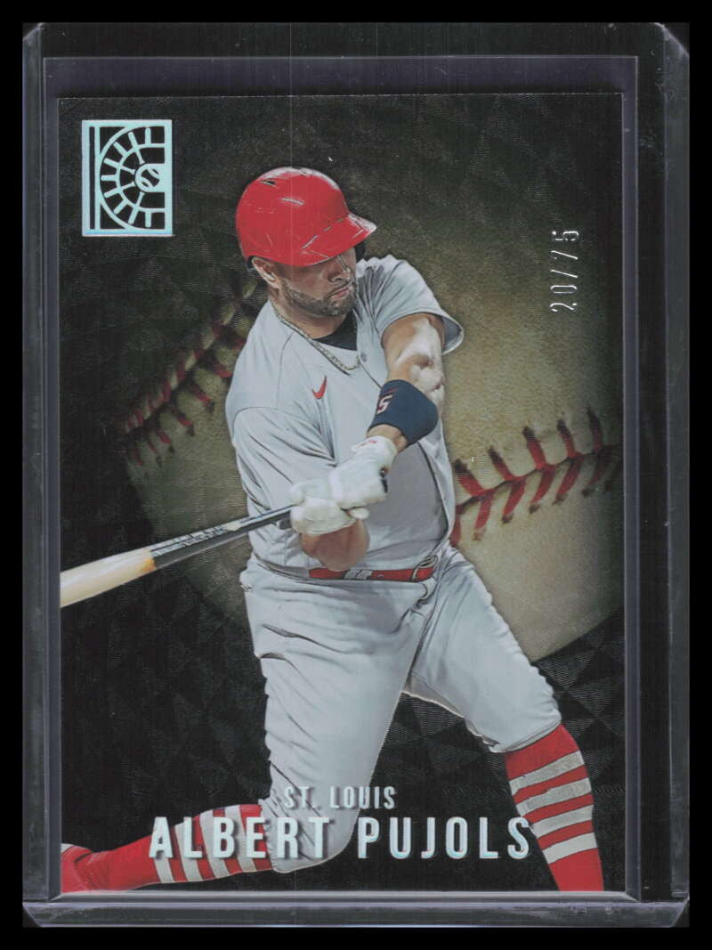 2022 Panini Capstone Holo Silver 193 Albert Pujols LS 20/75 Luxury Suite