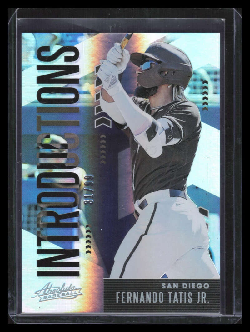 2020 Absolute Introductions Spectrum Silver 5 Fernando Tatis Jr. 31/99