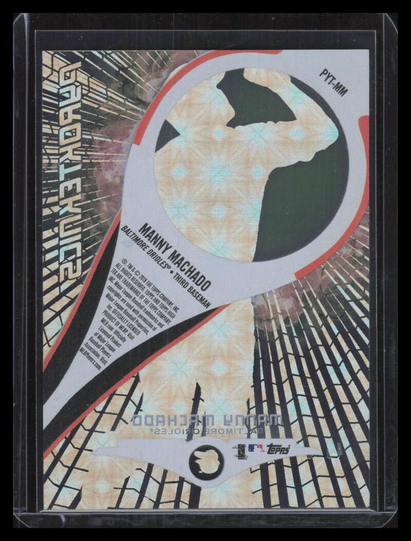 2018 Topps High Tek PyroTEKnics PYTMM Manny Machado 45/99