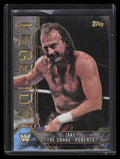 2017 Topps Legends of WWE Silver 46 Jake "The Snake" Roberts 14/99