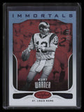 2017 Certified Mirror Red 107 Kurt Warner IMM 39/99 Immortals