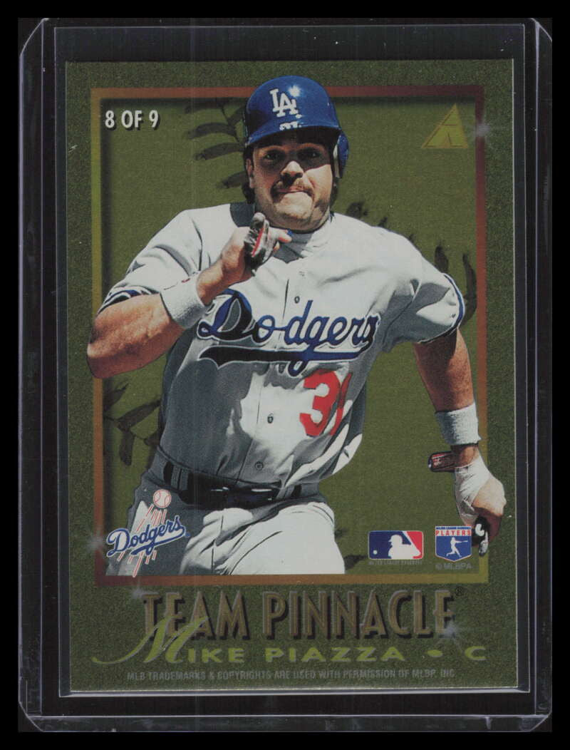 1996 Pinnacle Team Pinnacle 8 Ivan Rodriguez Mike Piazza