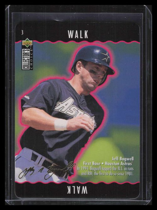 1996 Collector's Choice You Make the Play Gold Signature 3 Jeff Bagwell