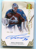 DELETE 132807 2020-21 The Cup Gold Spectrum 152 Pavel Francouz Rookie Auto 26/36