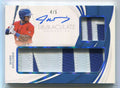 2019 Immaculate Doubles Autographs 4 Jonathan Davis Rookie Dual Patch Auto 4/5