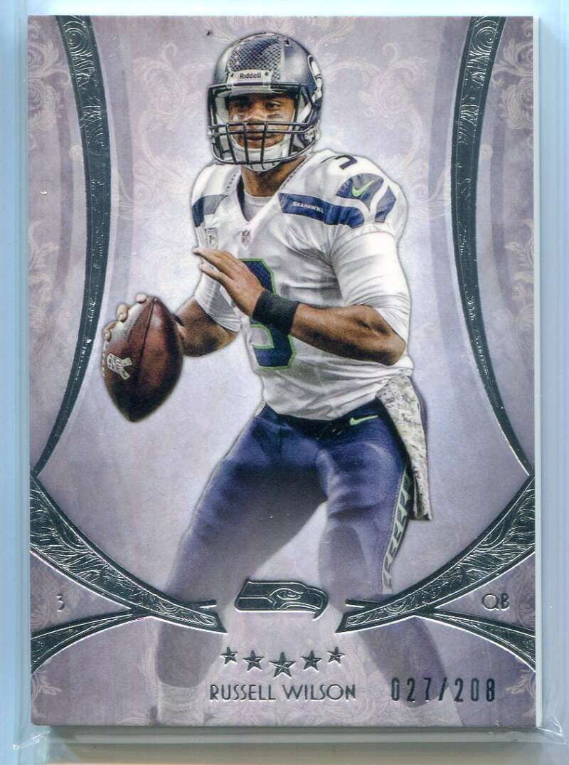2013 Topps Five Star 68 Russell Wilson 27/208