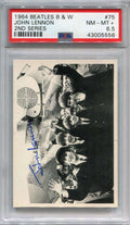 1964 Topps The Beatles Black and White 2nd Series 75 John Lennon PSA 8.5 NM-MT+