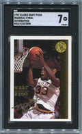 1992 Classic Gold au Shaquille O'Neal Rookie Auto 8335/8500 SGC 7 NM