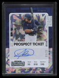 2021 Panini Contenders Autographs Cracked Ice Jasson Dominguez Rookie Auto 3/23