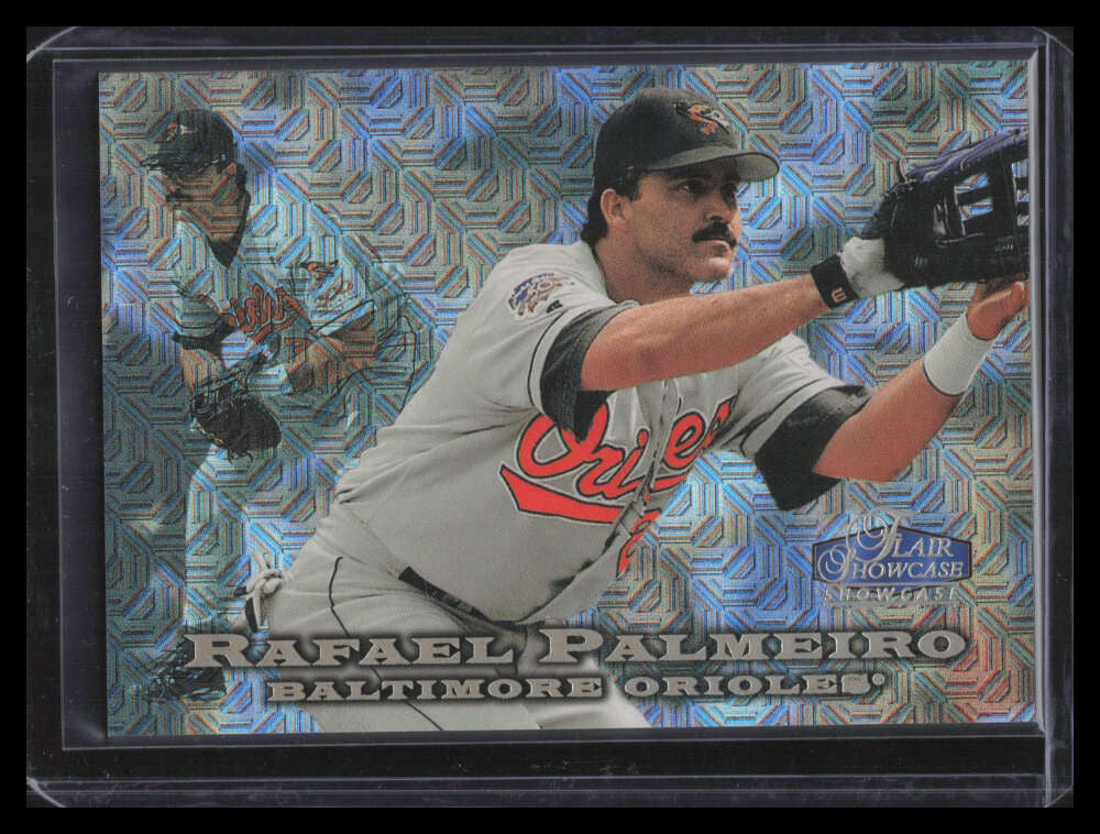 1998 Flair Showcase Row 0 88 Rafael Palmeiro 1/1000