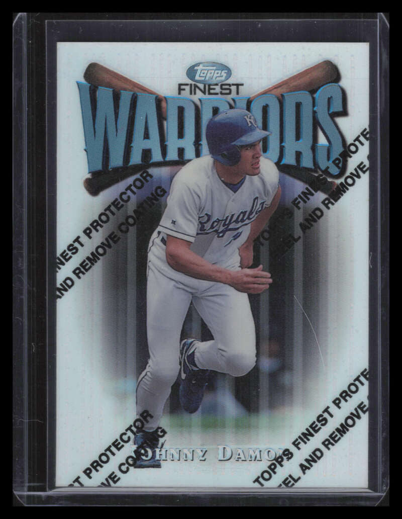 SOLD 133723 1997 Finest Refractor 122 Johnny Damon Silver Uncommon