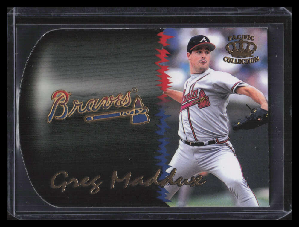 1998 Pacific Team Checklists 15 Chipper Jones Greg Maddux