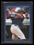 2022 Topps X Derek Jeter Call of the Captain Navy 15 Rafael Devers 23/175