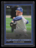 2022 Topps X Derek Jeter Call of the Captain Navy 49 Roger Clemens 94/175