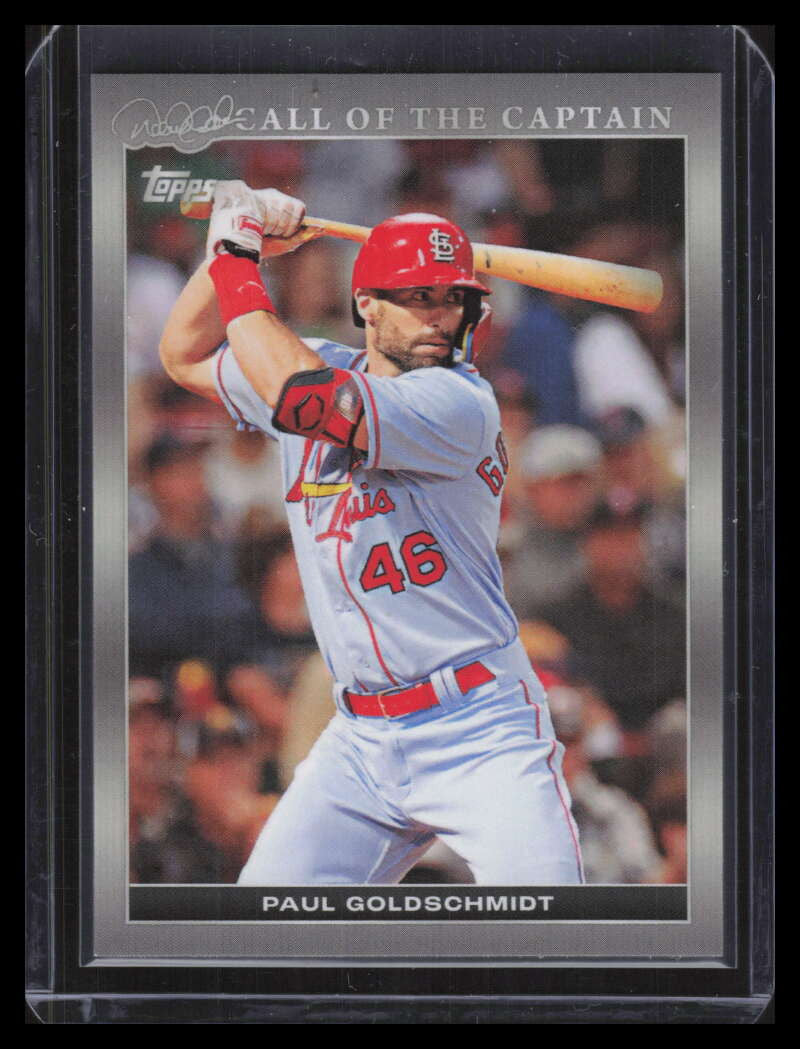 2022 Topps X Derek Jeter Call of the Captain Silver 18 Paul Goldschmidt 22/99