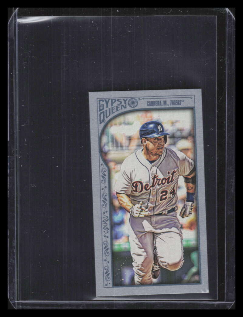 2015 Topps Gypsy Queen Mini Silver 149 Miguel Cabrera 62/199