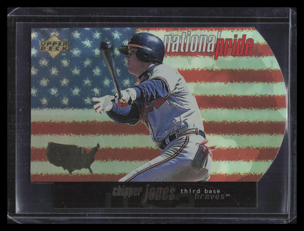 SOLD 133758 1998 Upper Deck National Pride np36 Chipper Jones