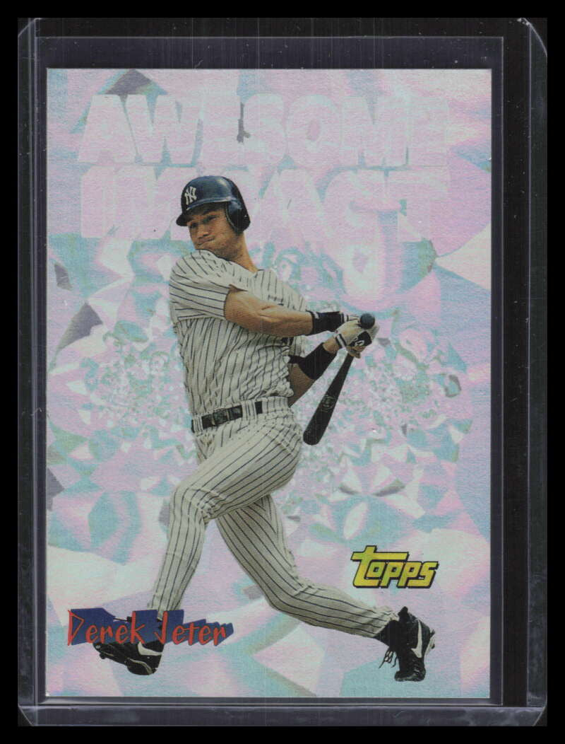 1997 Topps Awesome Impact ai7 Derek Jeter 128717