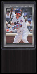 2022 Topps X Derek Jeter Call of the Captain Silver 4 Pete Alonso 40/99