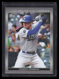 2022 Topps X Derek Jeter Call of the Captain Silver 17 Freddie Freeman 31/99