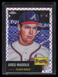 2022 Topps Chrome Platinum Anniversary X-Fractor 64 Greg Maddux