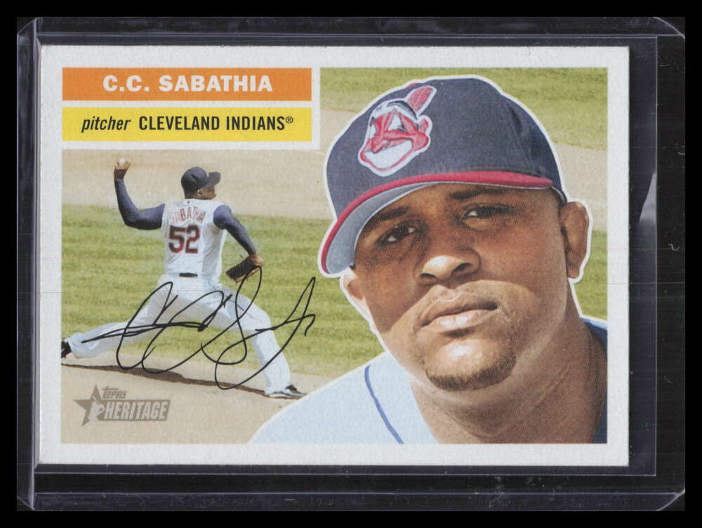 2005 Topps Heritage 470 C. C. Sabathia SP