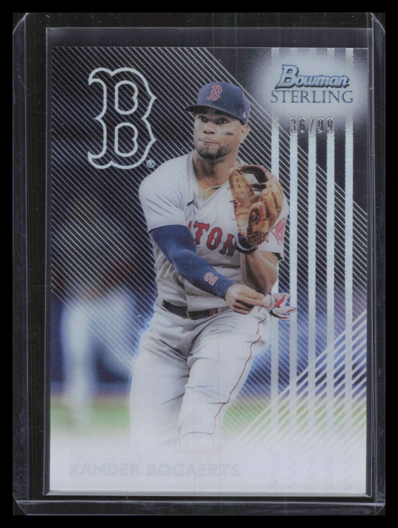 2022 Bowman Sterling Tek STXB Xander Bogaerts 36/99