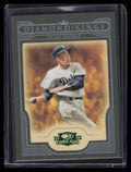2008 Donruss Threads Diamond Kings Framed Green 30 Duke Snider 7/25