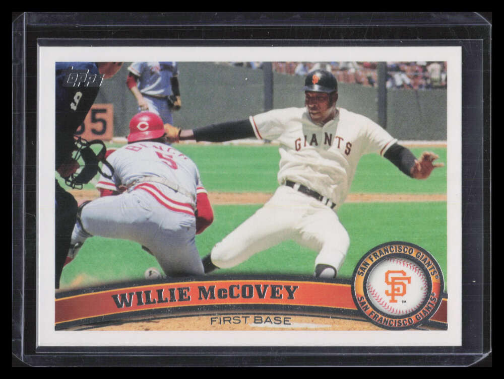 2011 Topps Update us21b Willie McCovey SP