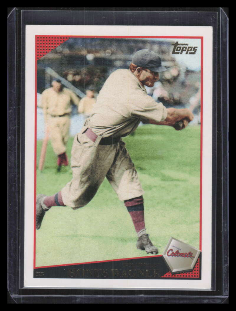 2009 Topps Update uh98 Honus Wagner SP