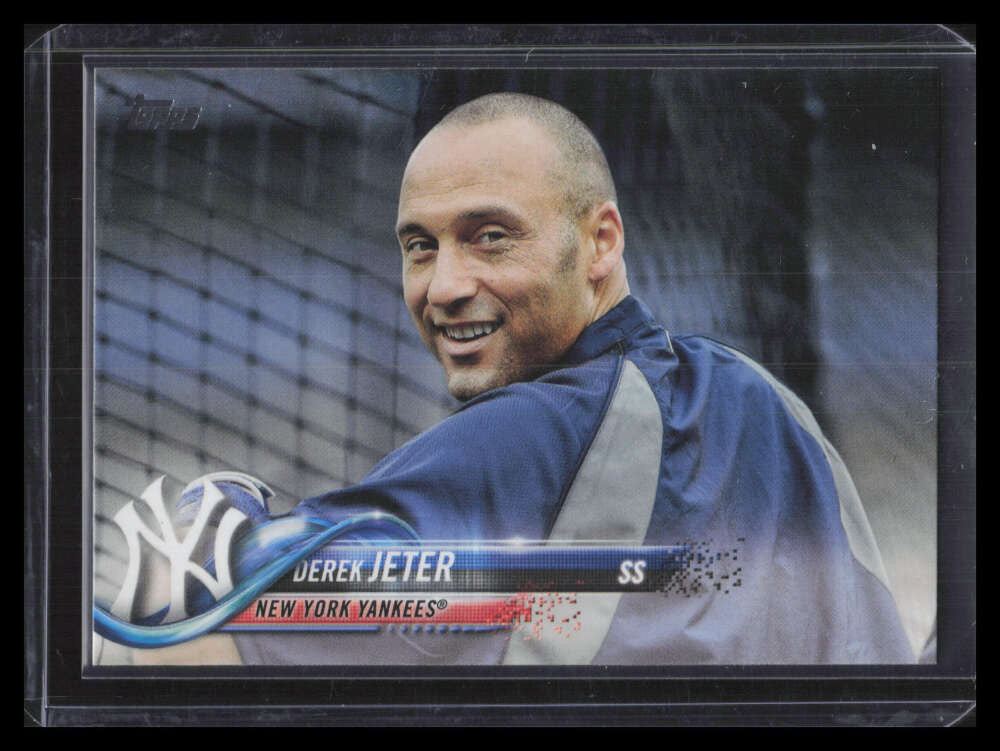 2018 Topps Base Set Photo Variations 576c Derek Jeter SP ID: 133942