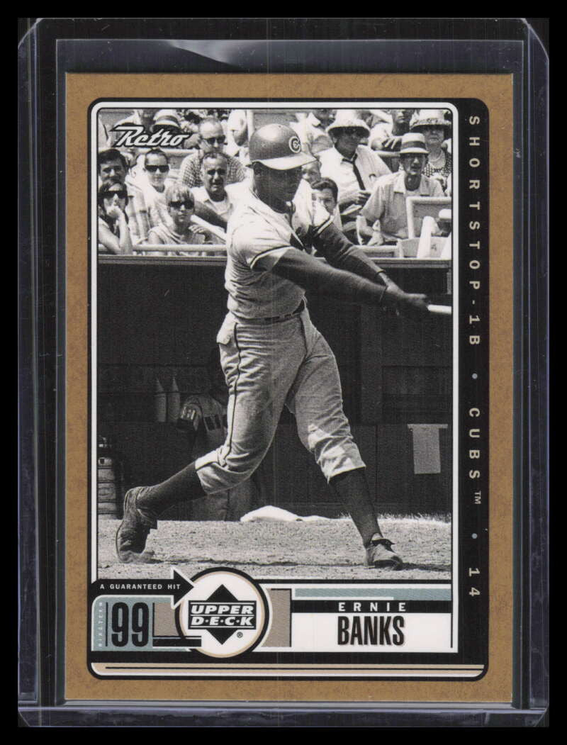 1999 Upper Deck Retro Gold 108 Ernie Banks 159/250