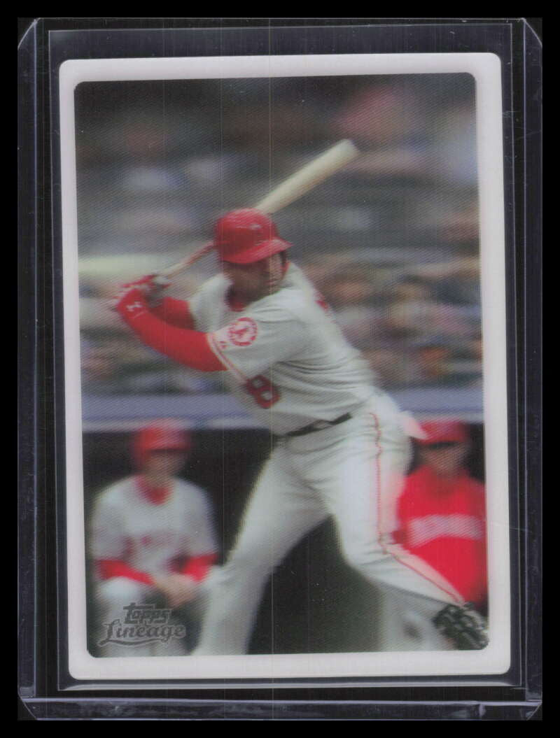 2011 Topps Lineage 3-D Linegraph Black t3d17 Kendrys Morales 23/99