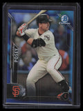 2016 Bowman Chrome Blue Refractor 54 Buster Posey 143/150