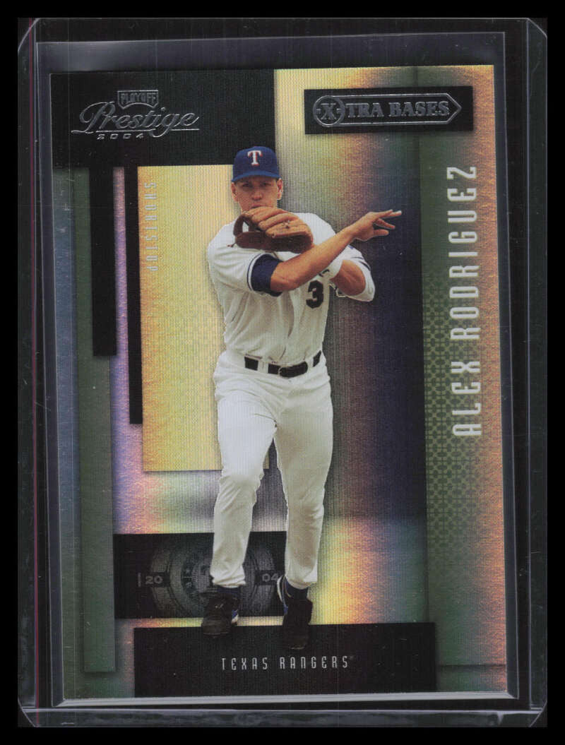 2004 Playoff Prestige Xtra Bases Black 186 Alex Rodriguez 60/75