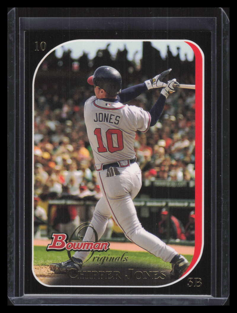 2006 Bowman Originals Black 19 Chipper Jones 26/99