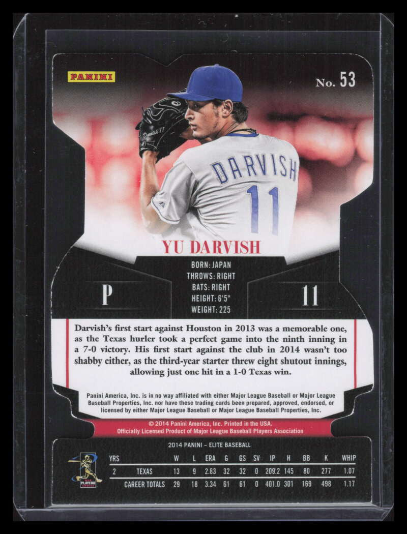 2014 Elite Status 53 Yu Darvish 1/25