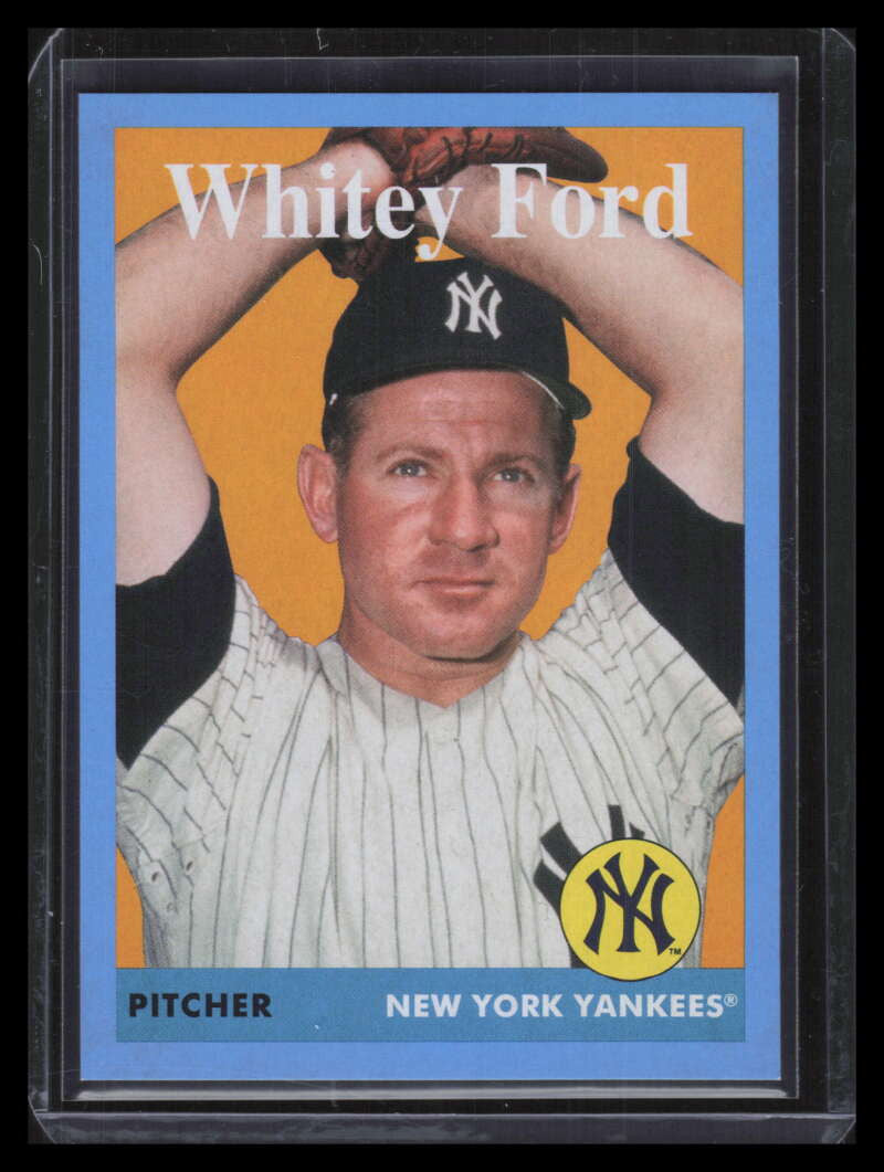 2019 Topps Archives Blue 89 Whitey Ford 10/25