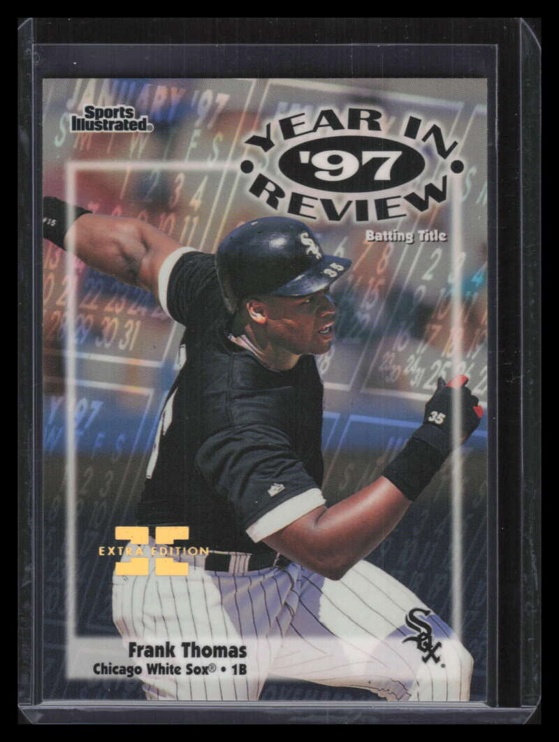 1998 Sports Illustrated Extra Edition 181 Frank Thomas '97 44/250 Year in Review