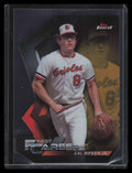 2018 Finest Careers Die Cut Gold Refractor fccr1 Cal Ripken Jr. 11/50