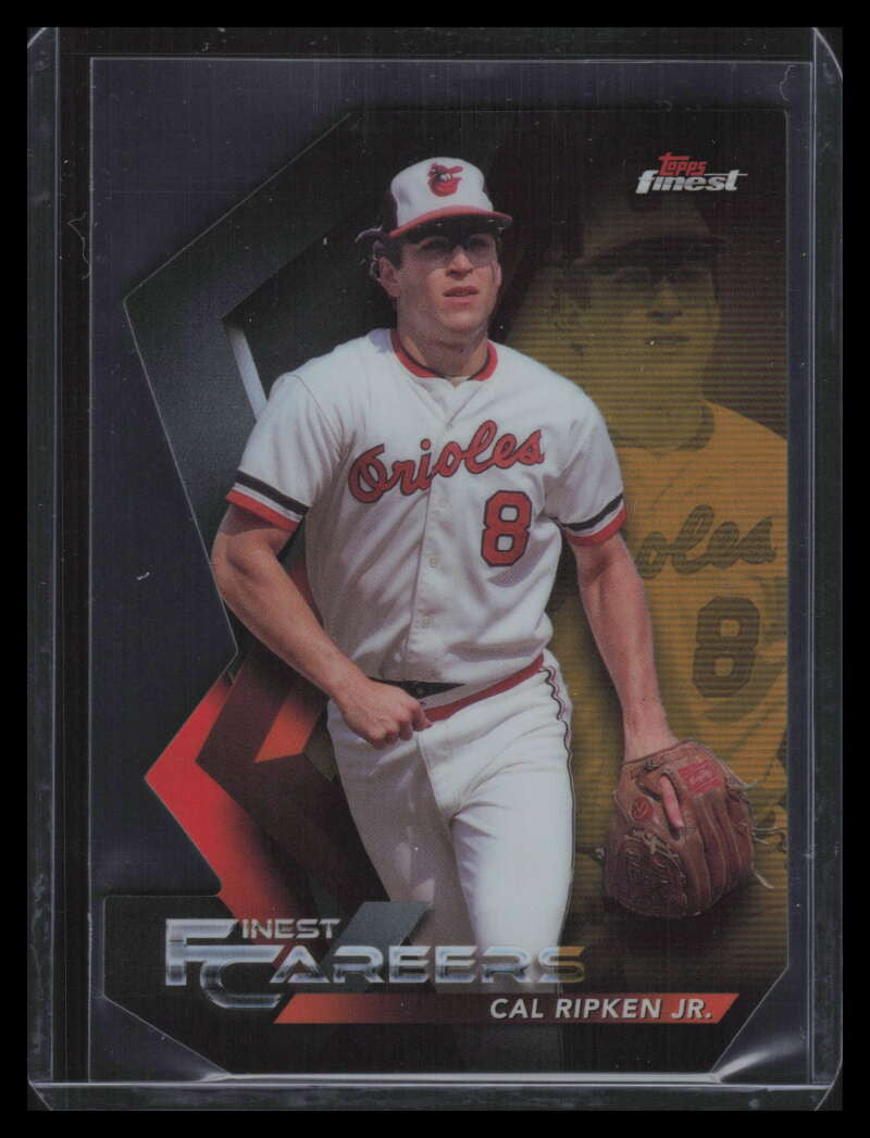 2018 Finest Careers Die Cut Gold Refractor fccr1 Cal Ripken Jr. 11/50
