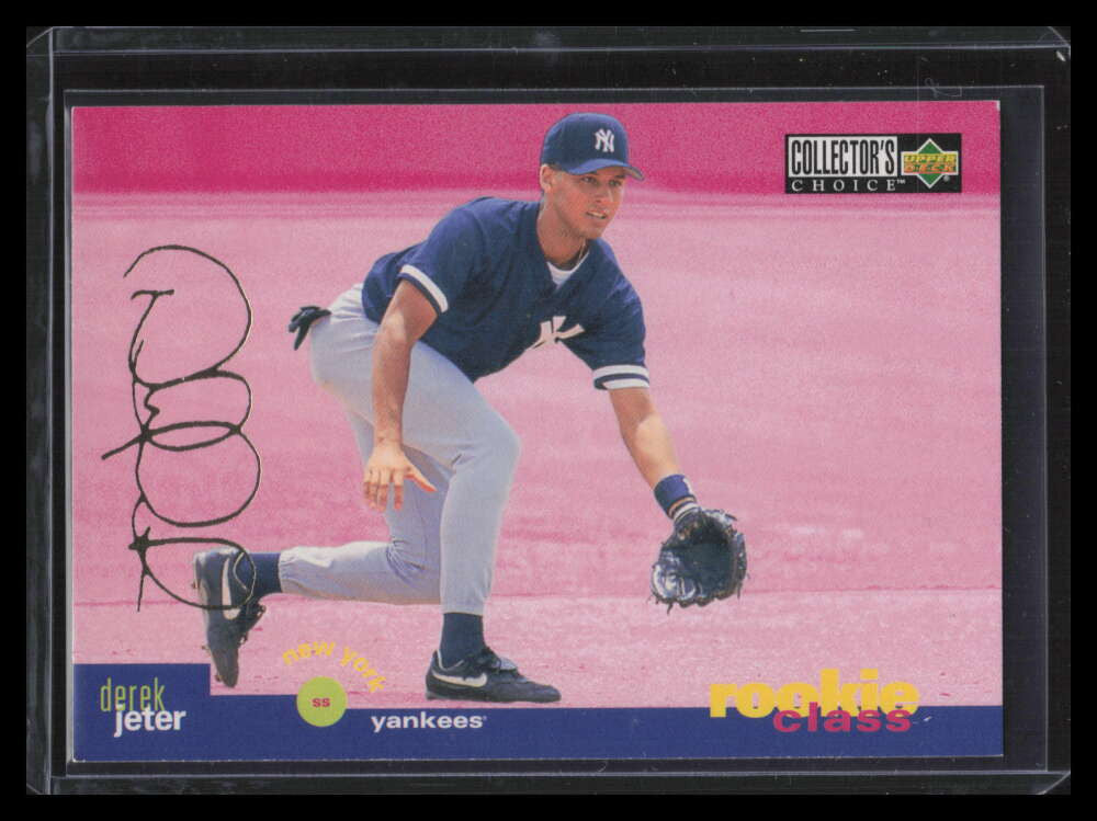 1995 Collector's Choice Gold Signature 15 Derek Jeter