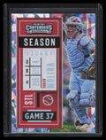 2020 Panini Contenders Cracked Ice Ticket 14 Yadier Molina 18/23