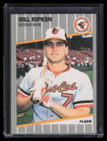1989 Fleer 616a Bill Ripken ERR Rick Face Written on knob of bat F*CK 130277
