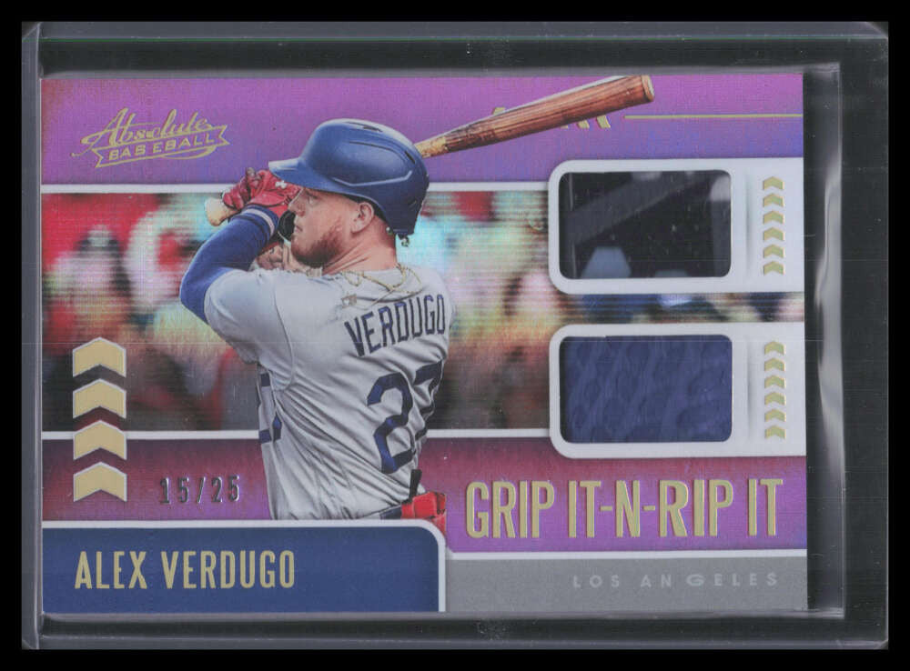 2020 Absolute Grip It-N-Rip It Materials Alex Verdugo Dual Batting Glove 15/25