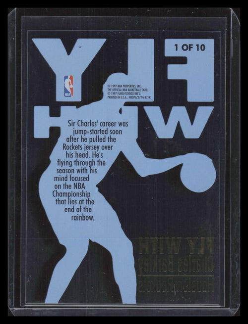 1996-97 Hoops Fly With 1 Charles Barkley