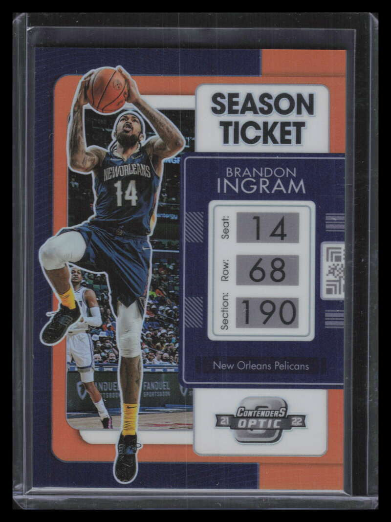 2021-22 Panini Contenders Optic Orange 96 Brandon Ingram 38/49