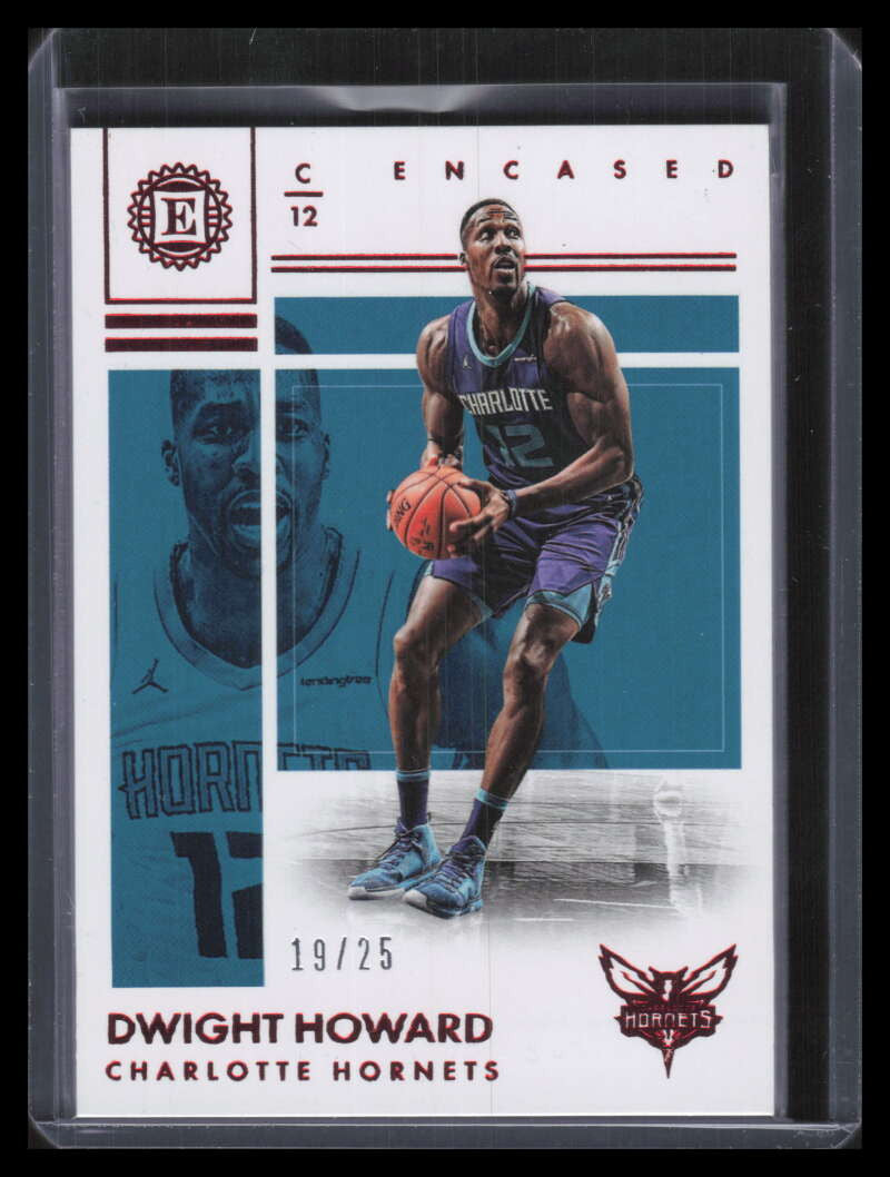 2017-18 Panini Encased Red 5 Dwight Howard 19/25