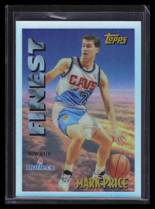 1995-96 Topps Mystery Finest Refractor m4 Mark Price