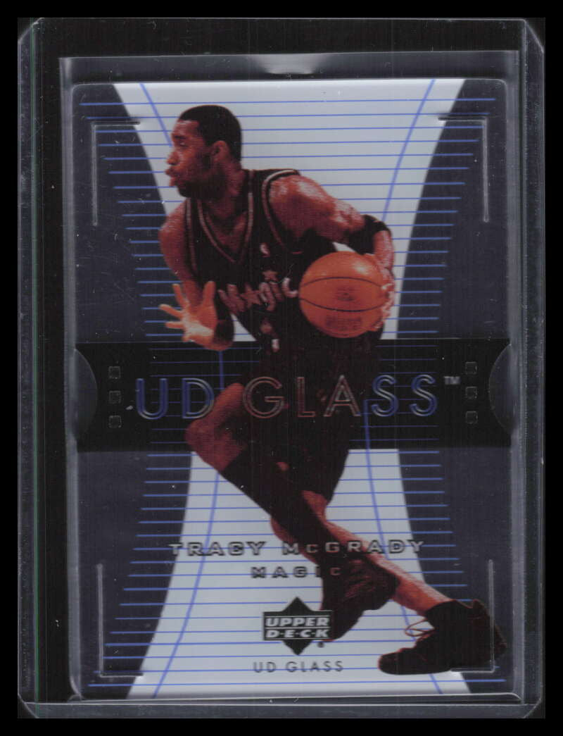 DELETE 134646 2003-04 UD Glass Plexi-Glass 41 Tracy McGrady
